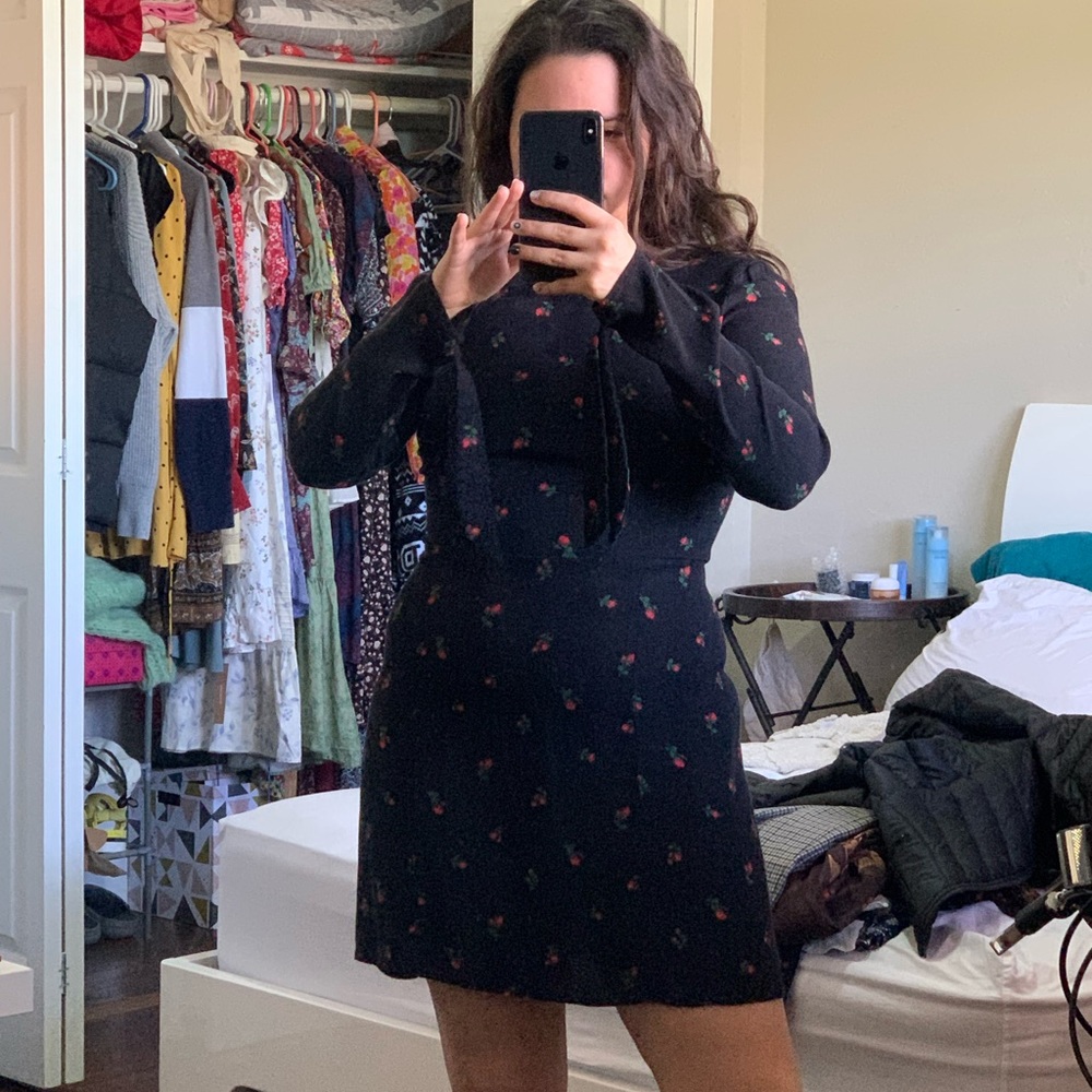 Reformation dress little roses print